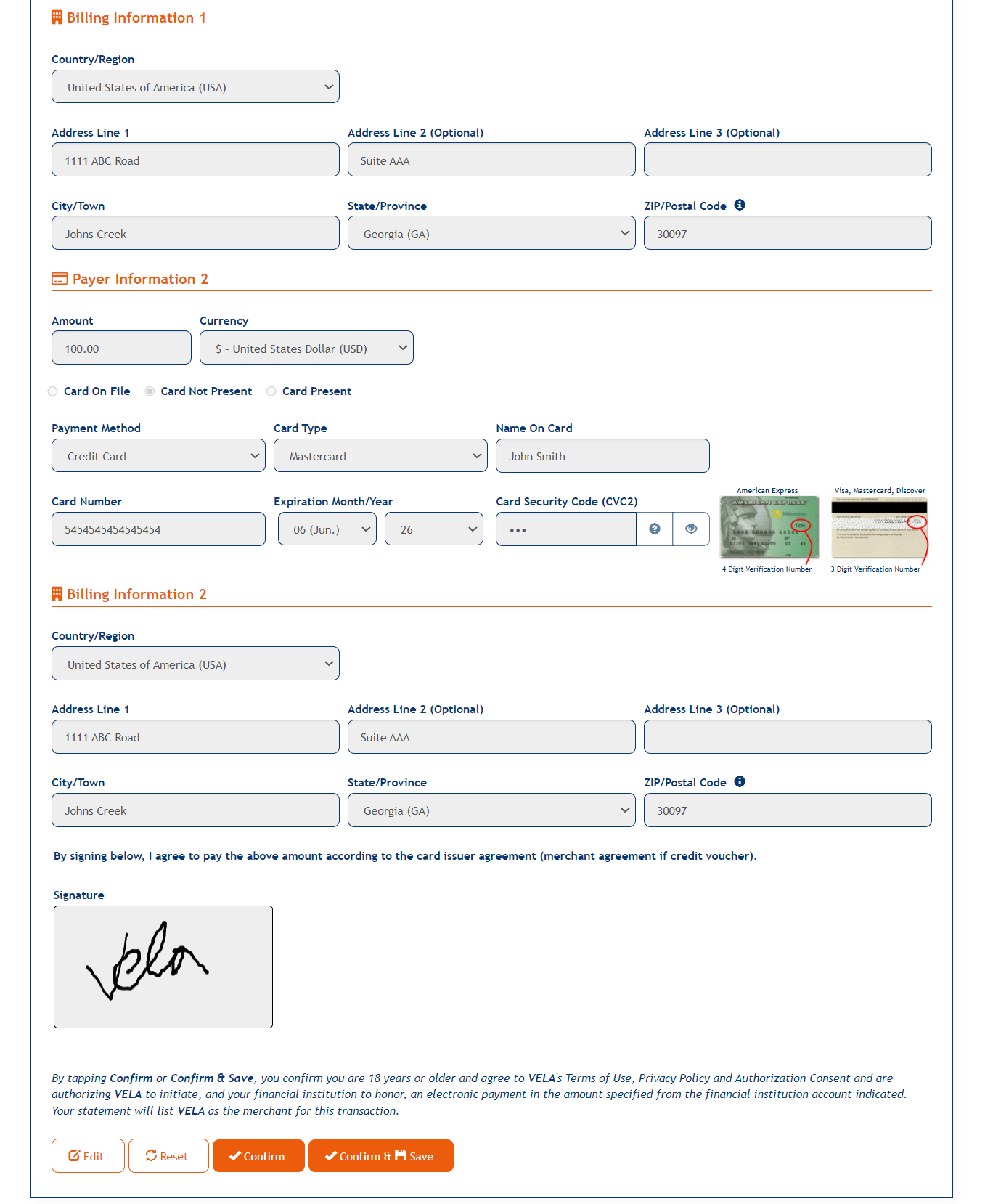 Split Payment