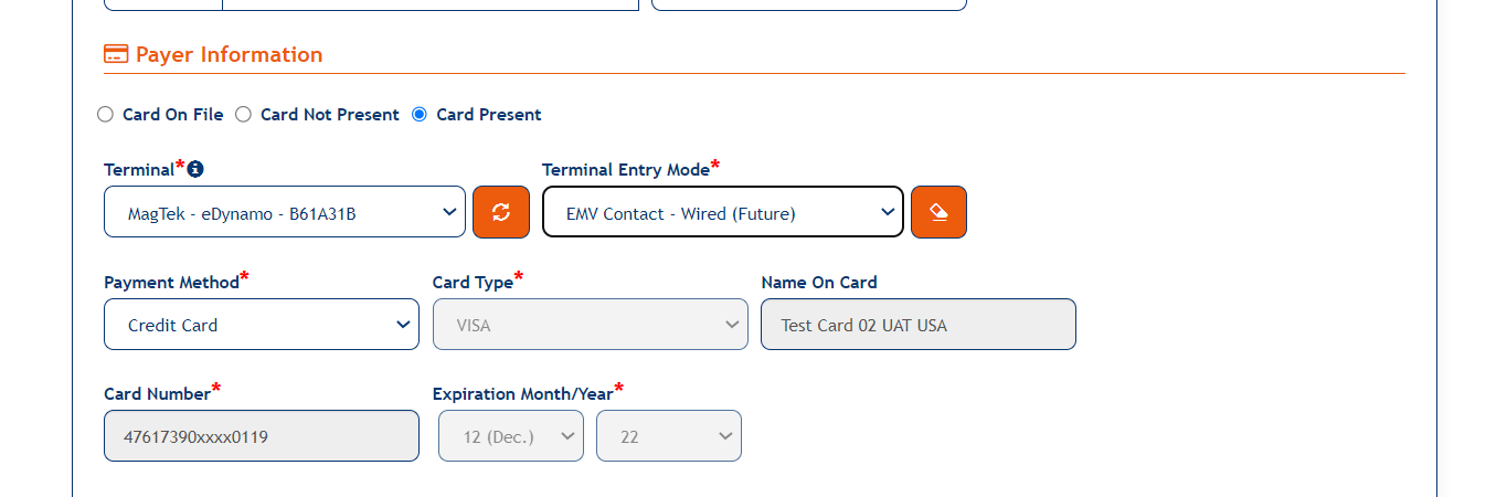 EMV Payments