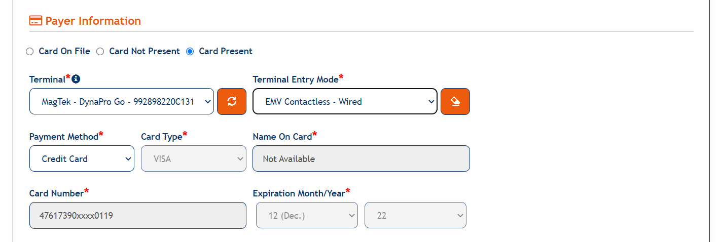 EMV Payments