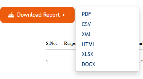 Billing Report 1