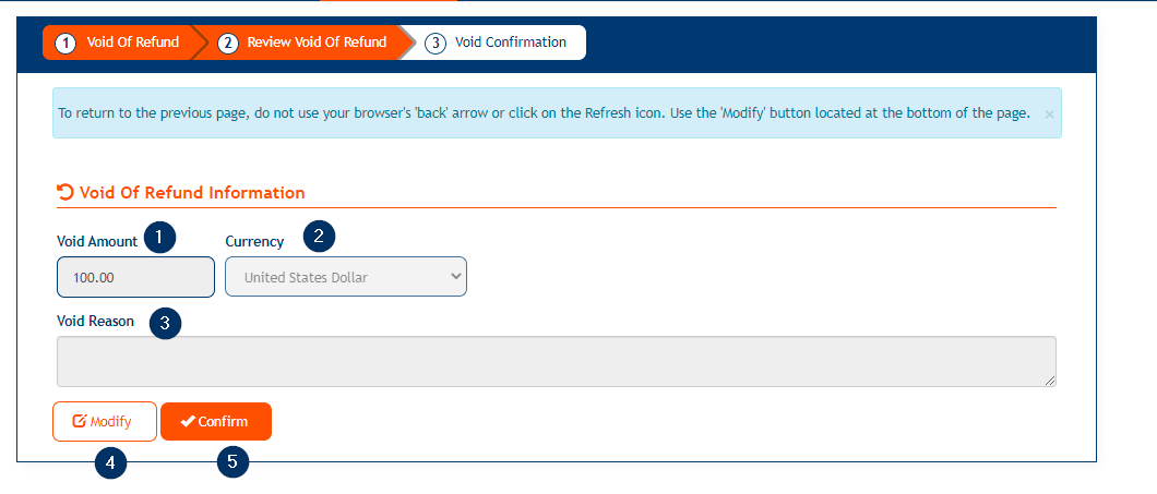 Void Of Refund